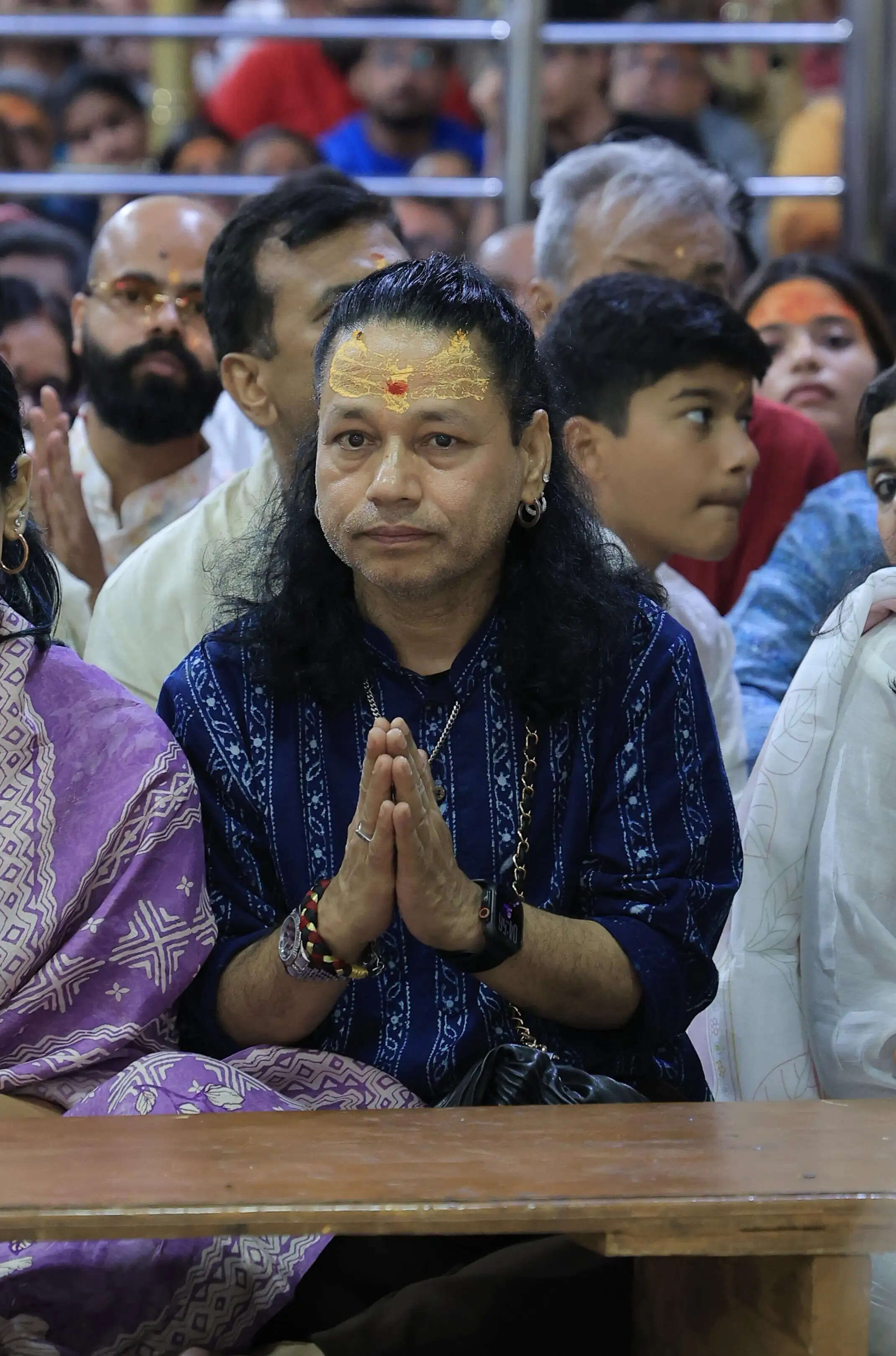 उज्जैनः गायक कैलाश खेर ने किए महाकाल दर्शन