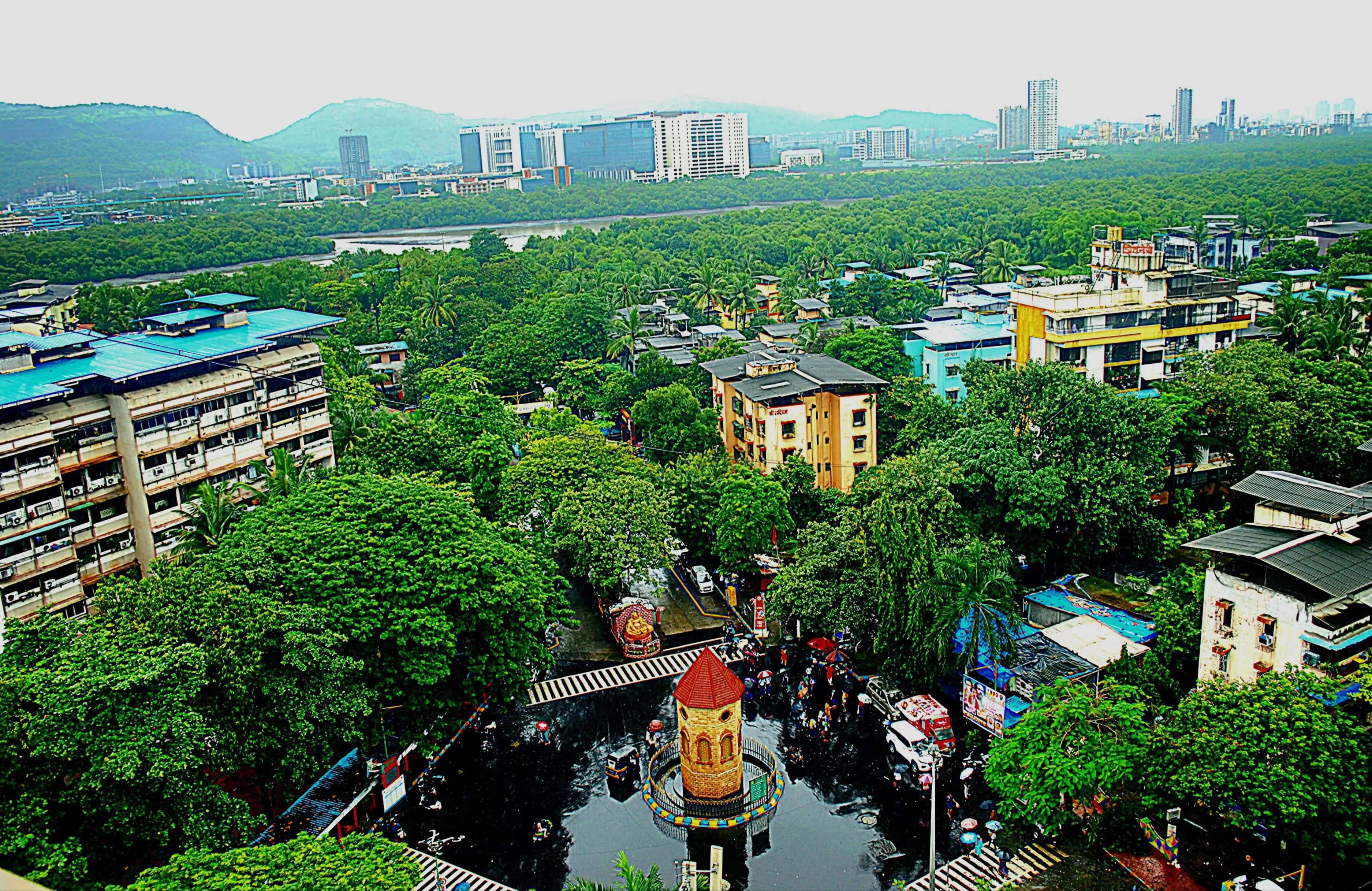कोपरी में गगनचुंबी इमारतों से जल संकट को न्योता