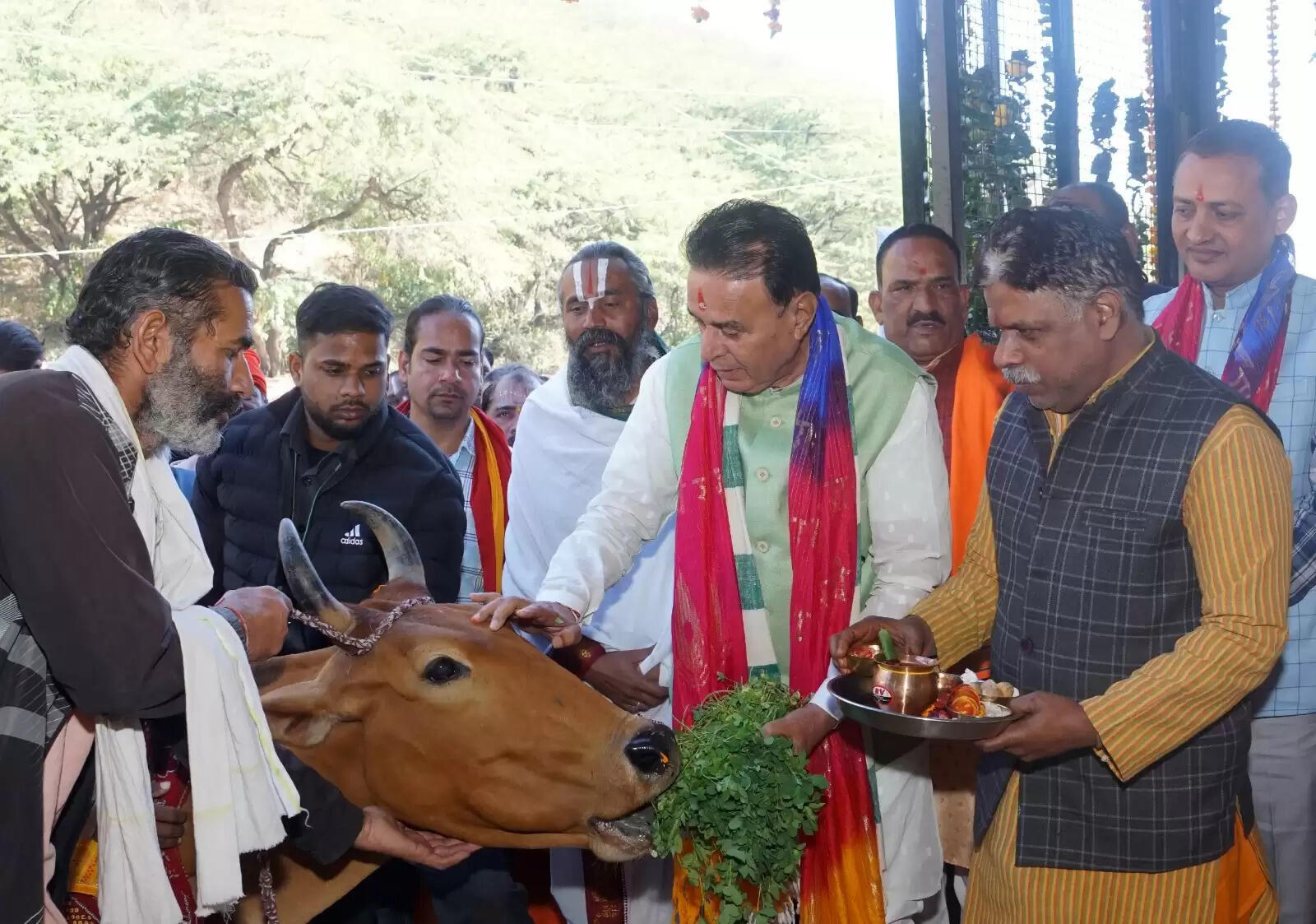 25 लाख के सीएसआर फंड से बनी आधुनिक गौशाला का प्रभारी मंत्री ने किया लोकार्पण