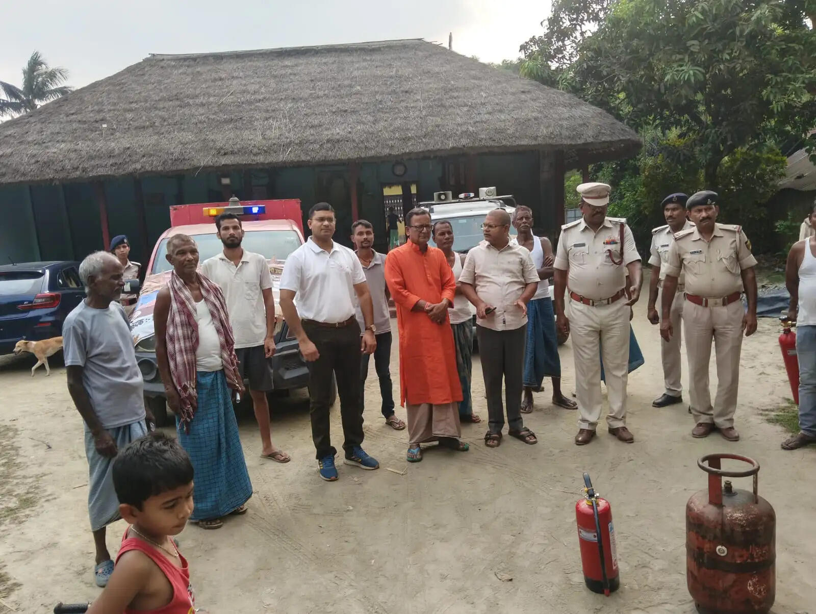 सिमराहा में अग्नि सुरक्षा को लेकर मॉकड्रिल, लोगों को किया गया जागरूक