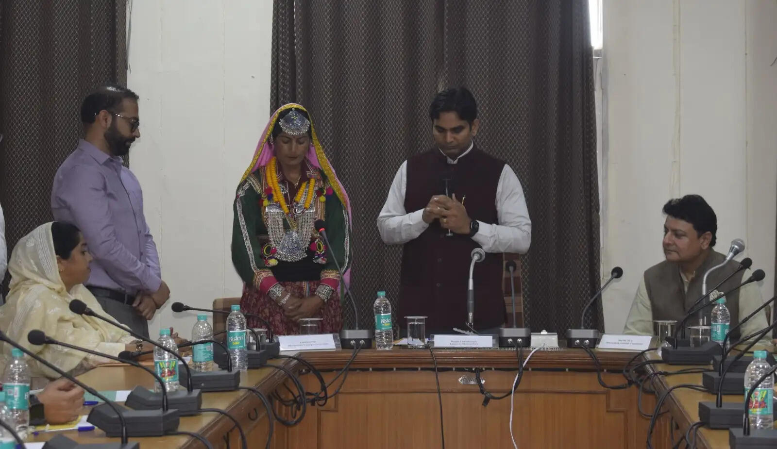 धर्मशाला और पालमपुर नगर निगम के नवनिर्वाचित पार्षदों ने ली पद एवं गोपनीयता की शपथ