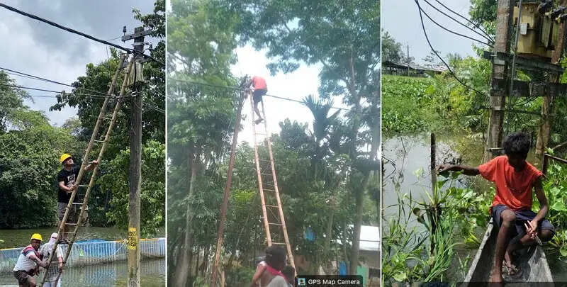 असम में बाढ़ से पांच जिलों की 136203 आबादी प्रभावित, तीन और शव मिले