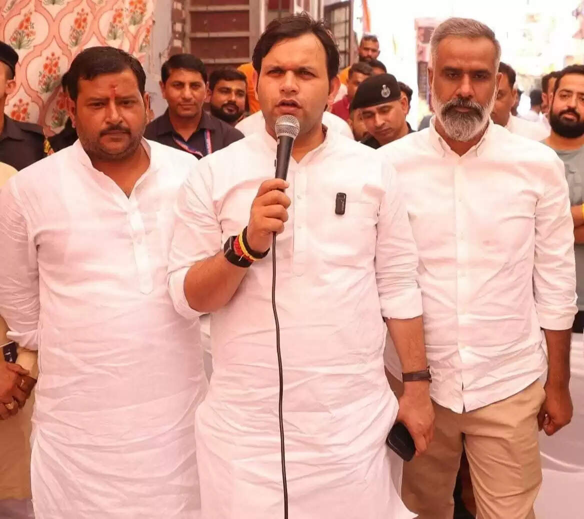 पलवल में 18 करोड़ रुपये की मॉडल रोड परियोजना शुरू, शहर को मिलेंगी आधुनिक यातायात और स्मार्ट सुविधाएं : गौरव गौतम