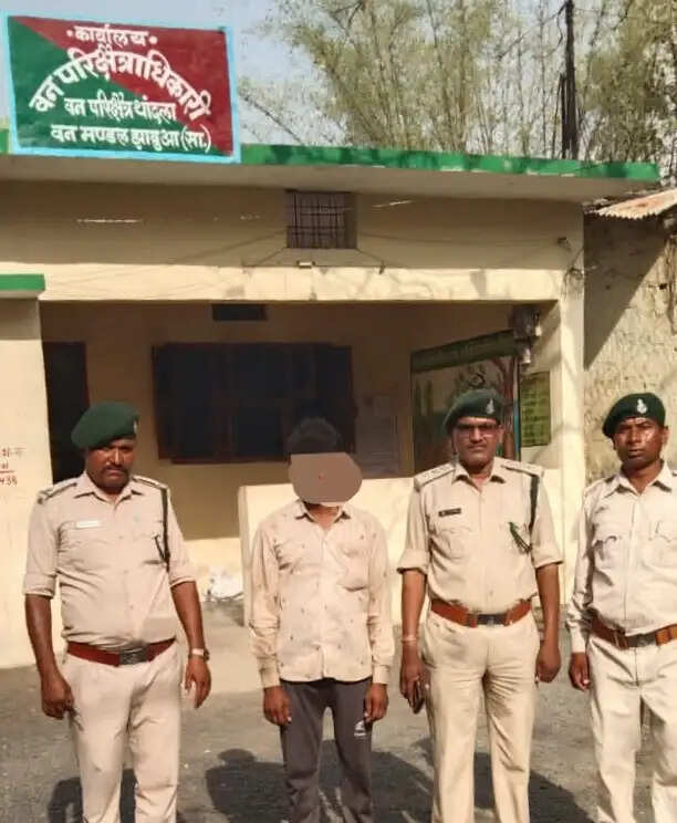 झाबुआ: नीलगाय शिकार मामले में फरार एक आरोपित गिरफ्तार