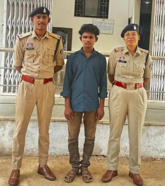 नाबालिग के अपहरण एवं दुष्कर्म का आरोपित गिरफ्तार