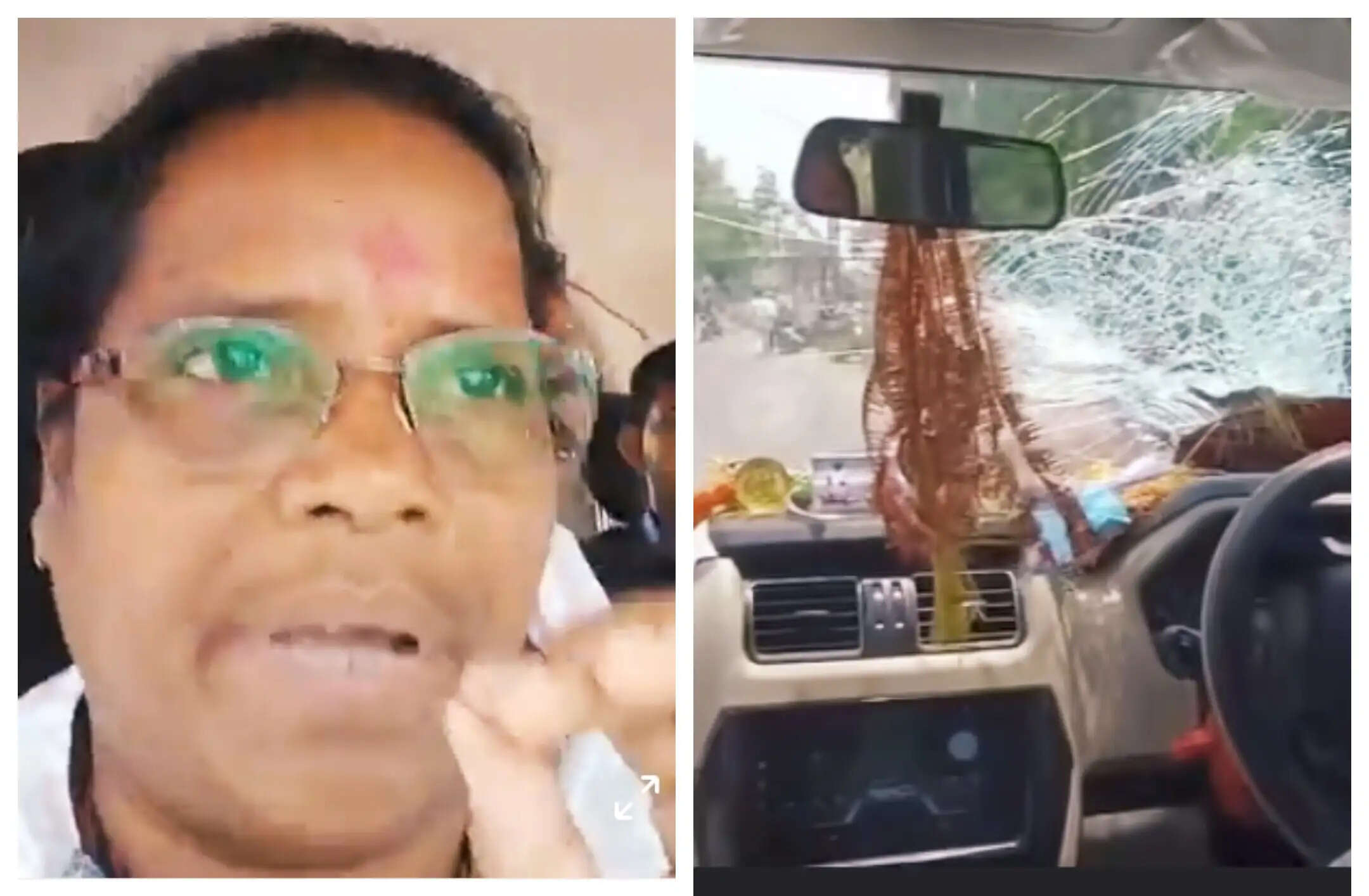 गोघाट में तृणमूल सांसद मिताली बाग पर हमला, कार का शीशा टूटने से घायल