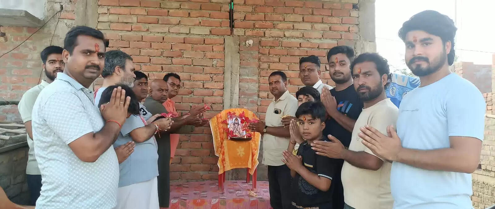 हरसिद्धि के सोनबरसा में श्रद्धा व उल्लास के साथ मनाई गई भगवान परशुराम जयंती