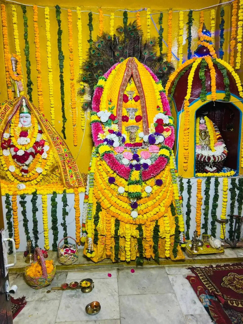 तुंगल के शक्तिपीठ माता बगलामुखी मंदिर सेहली में वार्षिक जाग 14 सितंबर को।