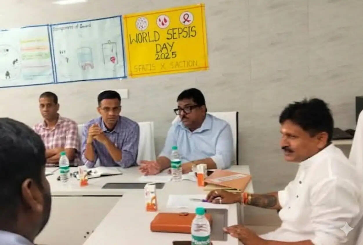 बेलदा सुपर स्पेशियलिटी अस्पताल का निरीक्षण करने पहुंचे विधायक रमा प्रसाद गिरी