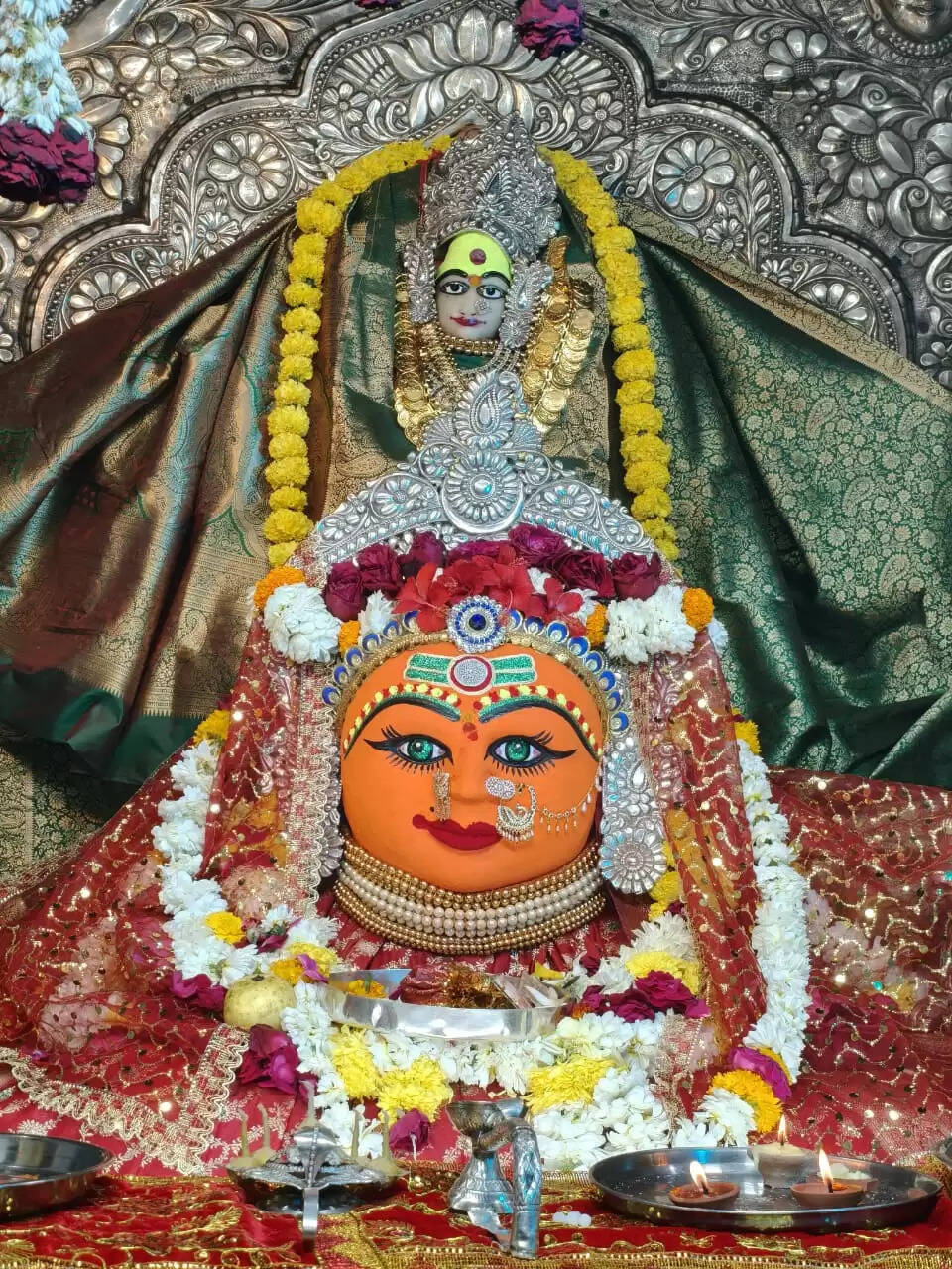 उज्जैनः माघ मास की गुप्त नवरात्रि में पहले दिन भक्तों का सैलाब