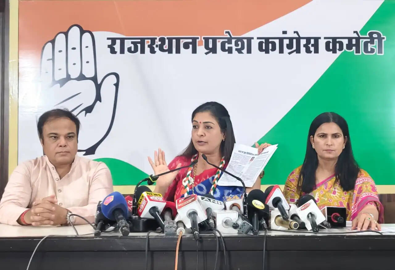 महिला कांग्रेस ने आरक्षण और परिसीमन मुद्दे पर केंद्र सरकार को घेरा