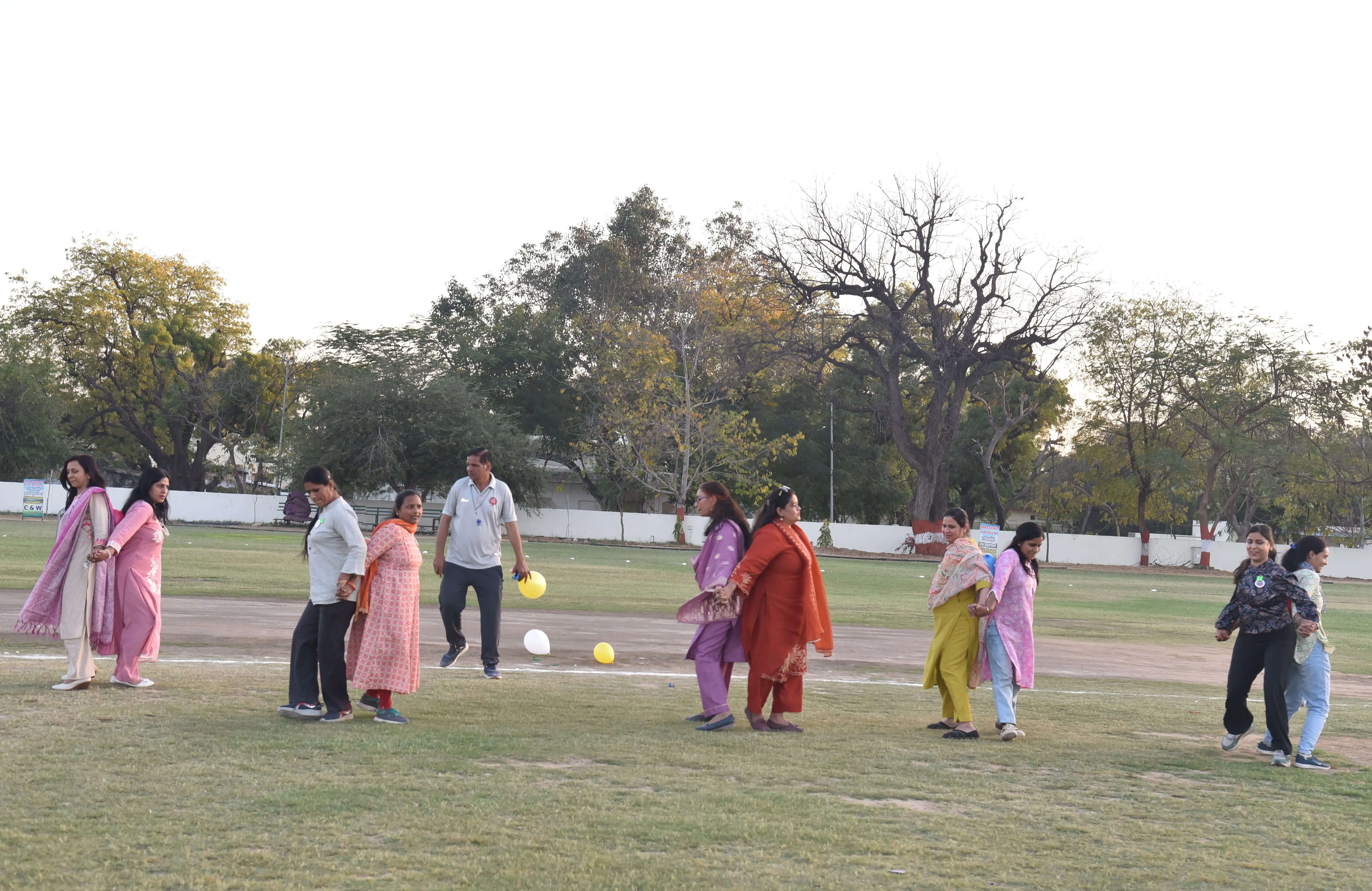 अजमेर मंडल पर महिला दिवस के उपलक्ष्य में महिला खेल व मनोरंजन कार्यक्रम