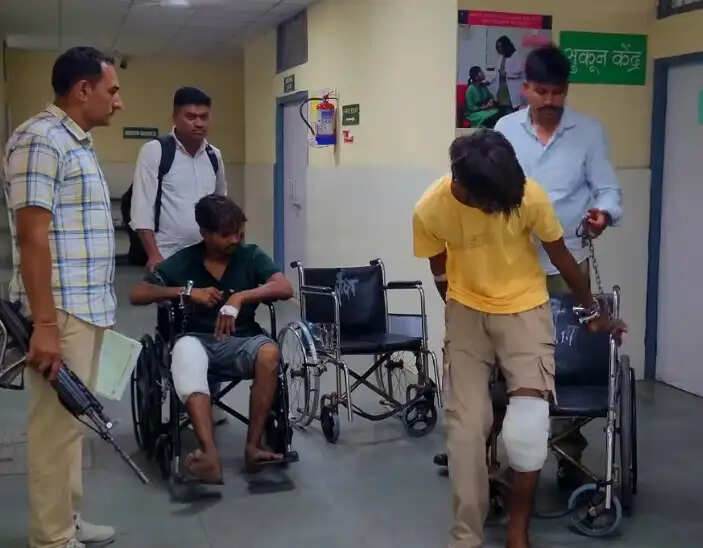 कैथल पुलिस ने मुठभेड़ में पकड़े दो इनामी बदमाश