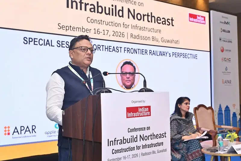 पूसीरे (निर्माण) ने 'इन्फ्राबिल्ड नॉर्थ ईस्ट 2026' में रेलवे की प्रमुख अवसंरचना परियोजना को किया रेखांकित