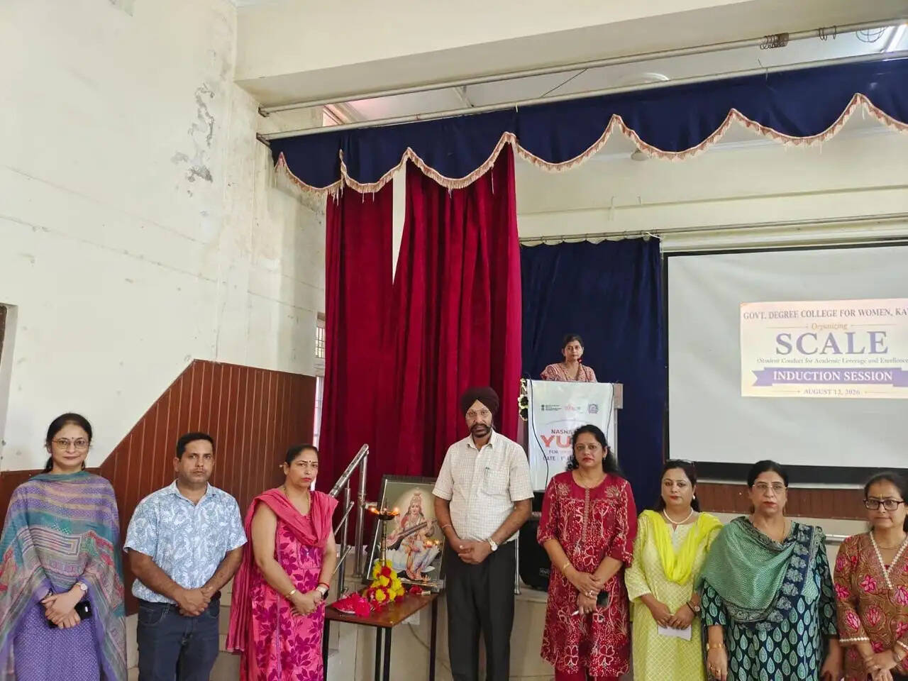 जीडीसीडब्ल्यू कठुआ में स्केल इंडक्शन कार्यक्रम आयोजित