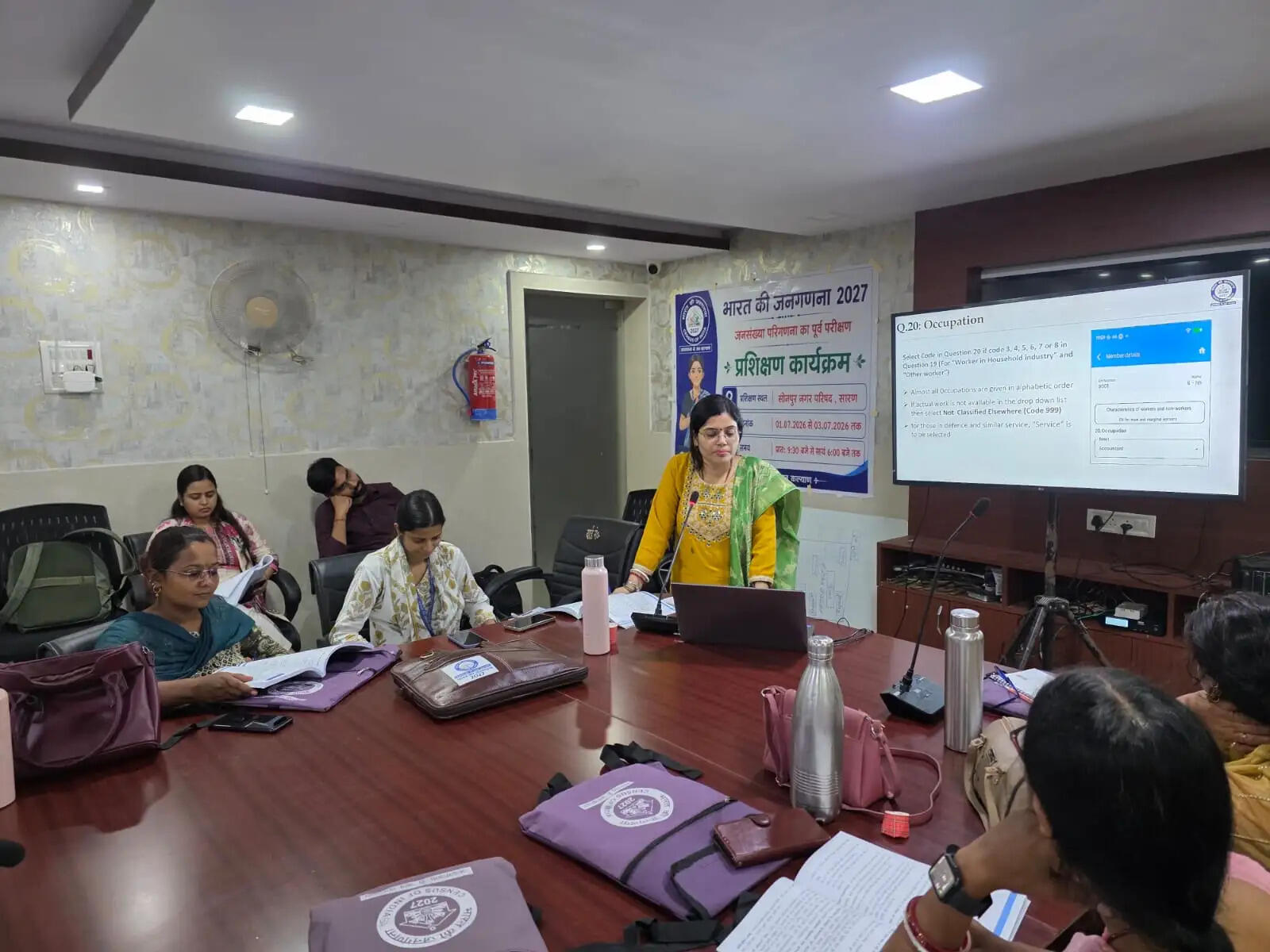 पारदर्शिता और शुद्धता के साथ पूरा करें जनगणना का प्री-टेस्ट : जिलाधिकारी