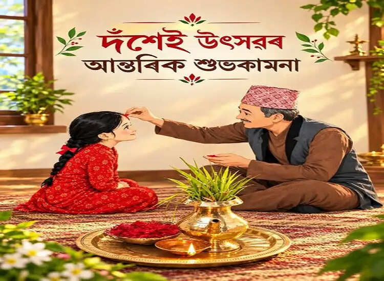 असम के मुख्यमंत्री ने नेपाली समुदाय के दशैं उत्सव की दी शुभकामनाएं