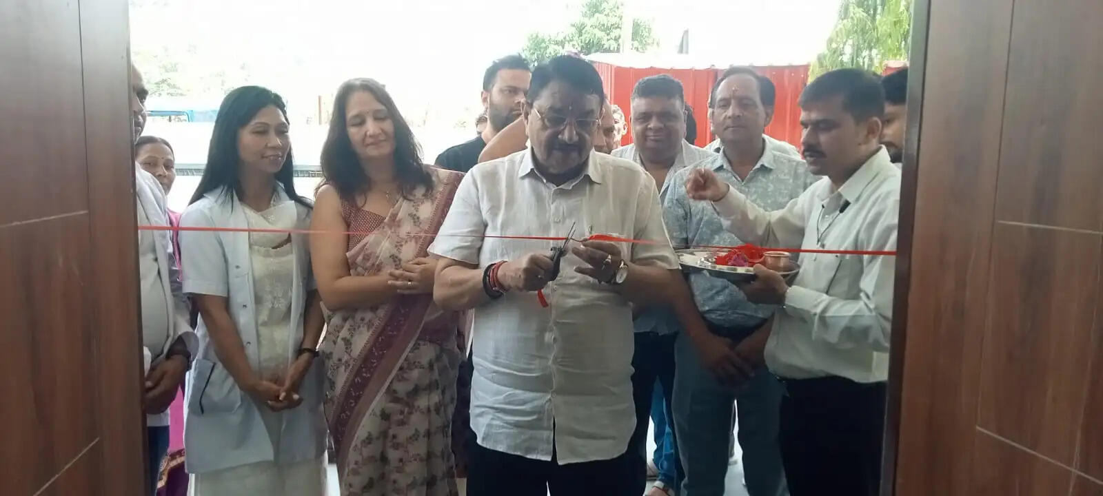 सीएचसी रायपुर में तीन दिवसीय विशेषज्ञ चिकित्सा शिविर का शुभारंभ