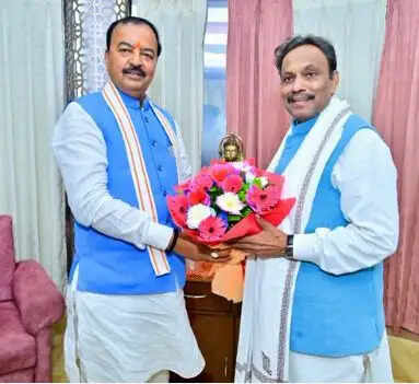 विनोद तावड़े ने मुख्यमंत्री योगी से की मुलाकात,कहा-यूपी में तीसरी बार बनेगी एनडीए सरकार