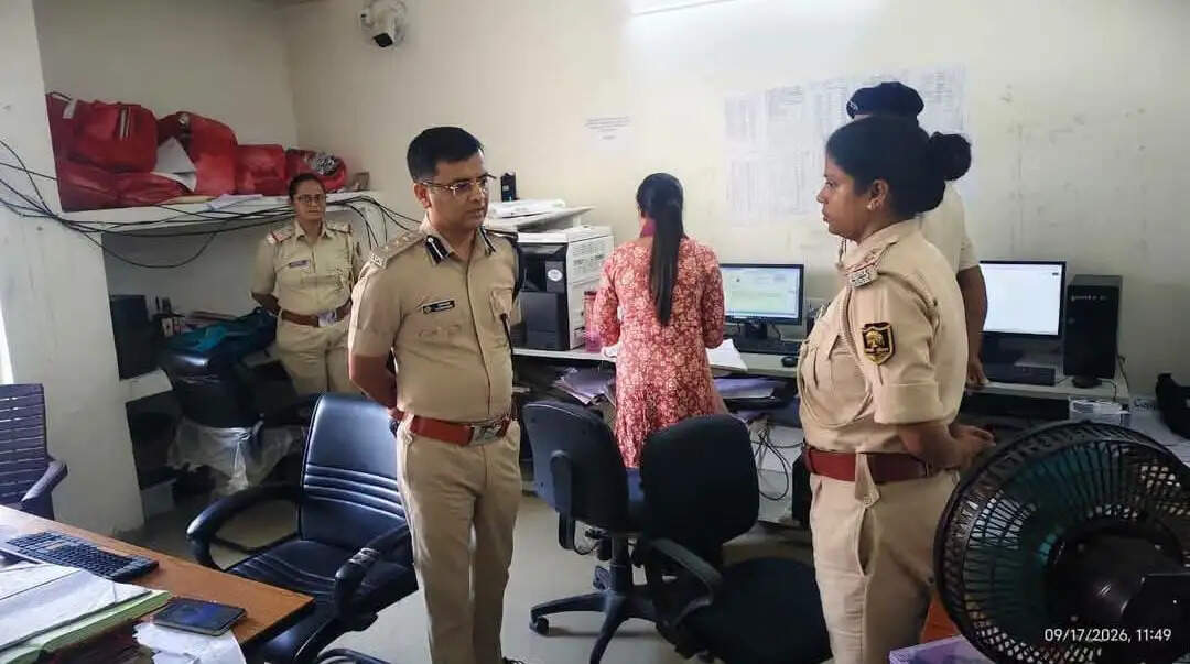 बहेड़ा थाना का एसएसपी ने किया औचक निरीक्षण