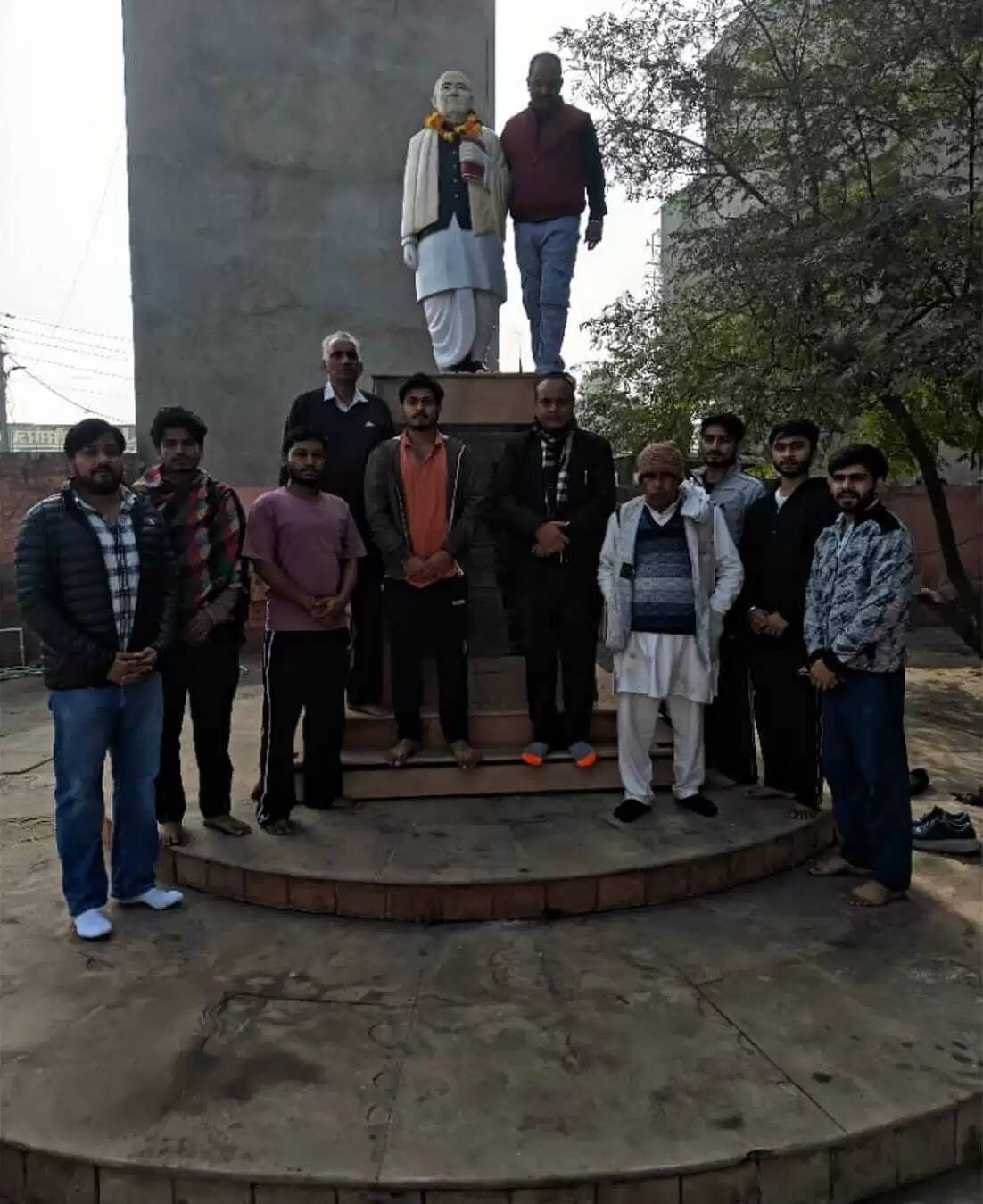 हिसार : गुर्जर कल्याण सभा ने पटेल को अर्पित किए श्रद्धासुमन