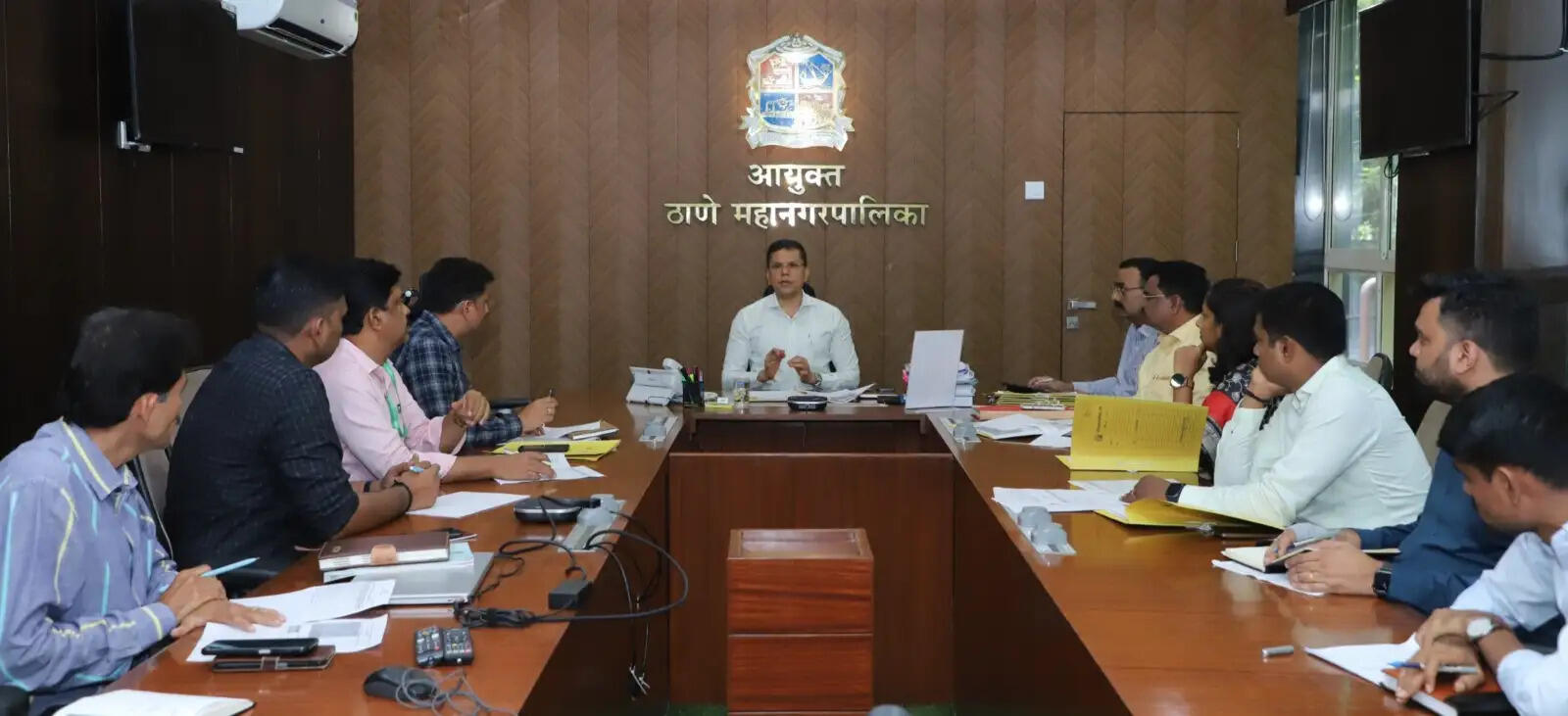 ठाणे में नालों की सफाई 5जून तक पूरी करें - आयुक्त राव