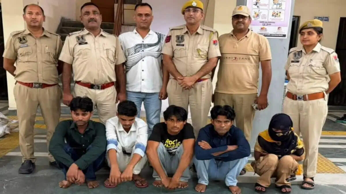 हनीट्रैप में फंसाकर व्यापारी का अपहरण और फिरौती मांगने वाली गैंग का पर्दाफाश