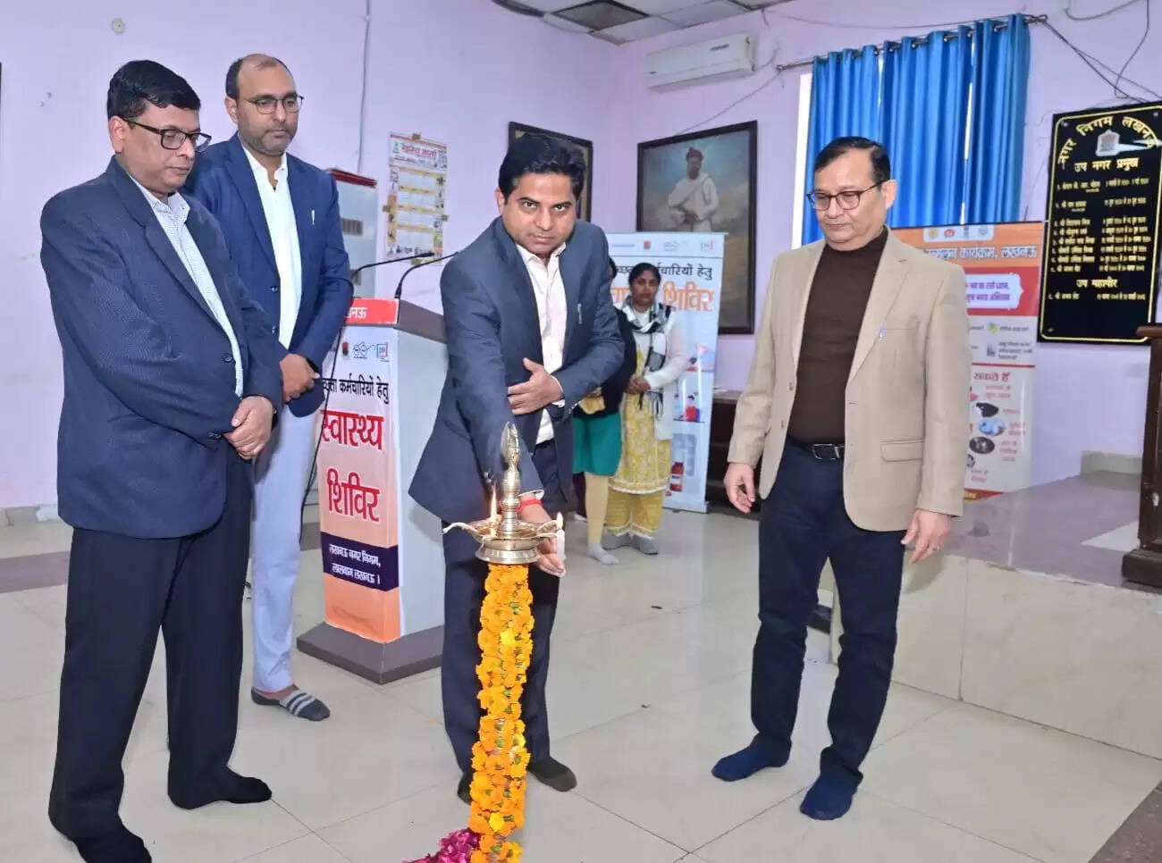 नगर निगम में विशेष स्वास्थ्य एवं कैंसर स्क्रीनिंग शिविर आयोजित