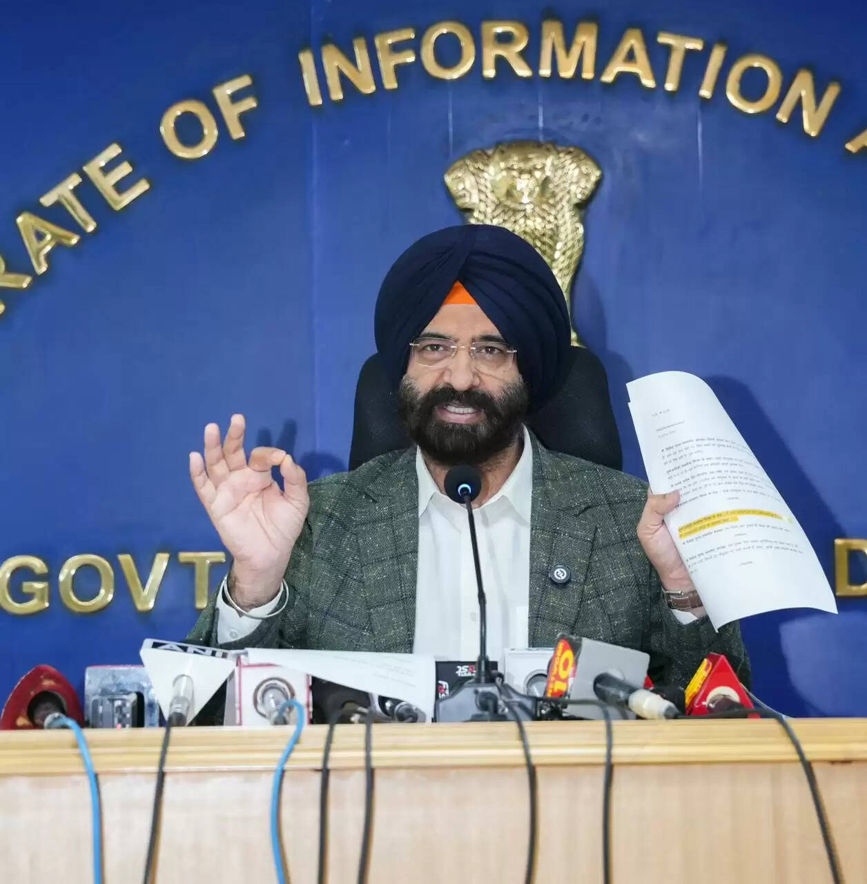 मंत्री सिरसा ने आआपा पर मीडिया को निशाना बनाने का लगाया आरोप