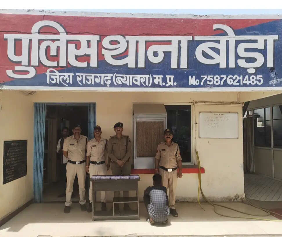 राजगढ़ में नकबजनी का खुलासा, आरोपी गिरफ्तार, 2.40 लाख रुपए बरामद