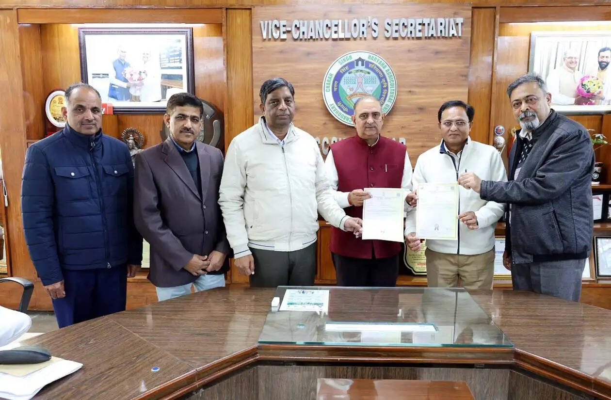 हिसार के हरियाणा कृषि विश्वविद्यालय को ‘बी हाइव स्ट्रिप हैंगर कम स्पेसर’ के लिए मिला पेटेंट