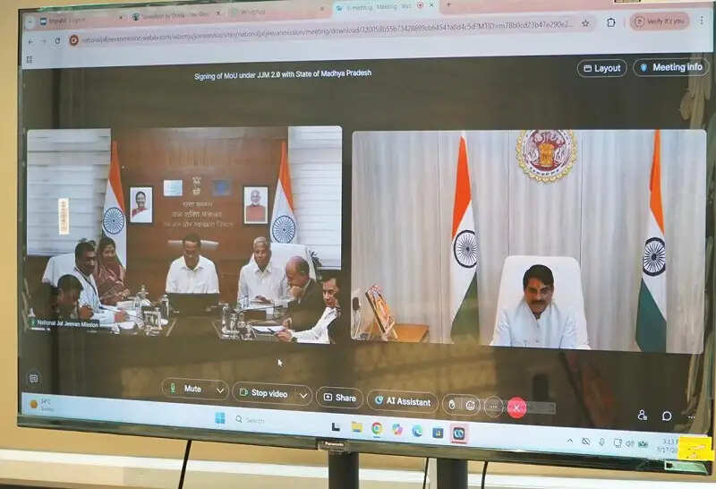 जल जीवन मिशन 2.0 योजना के पहले दिन ही मप्र सरकार ने केंद्र सरकार के साथ किया एमओयू