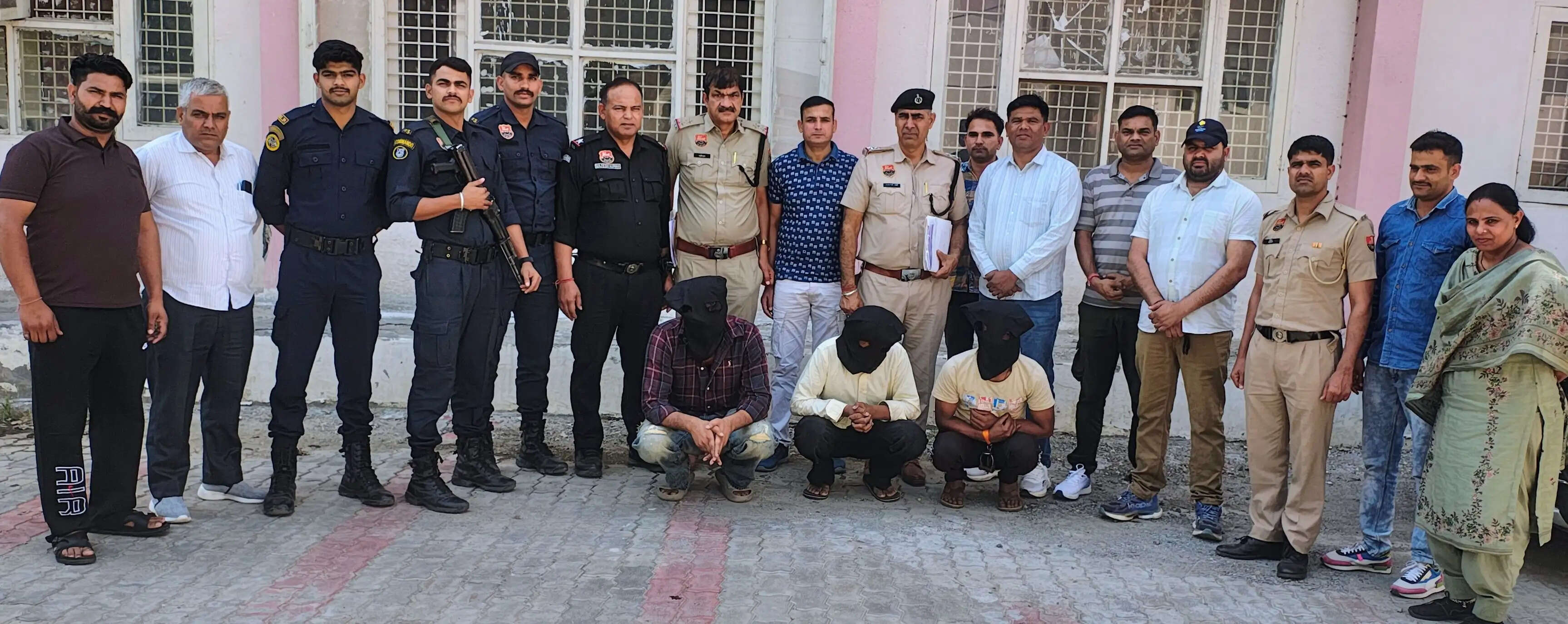 कैथल:तीन नशा तस्कर गिरफ्तार, भारी मात्रा में नशीला पदार्थ बरामद