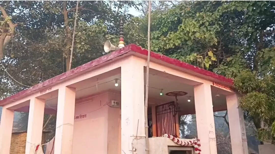 सिद्धेश्वर धाम शिव मंदिर से माँ दुर्गा की प्रतिमा से आभूषण की चोरी