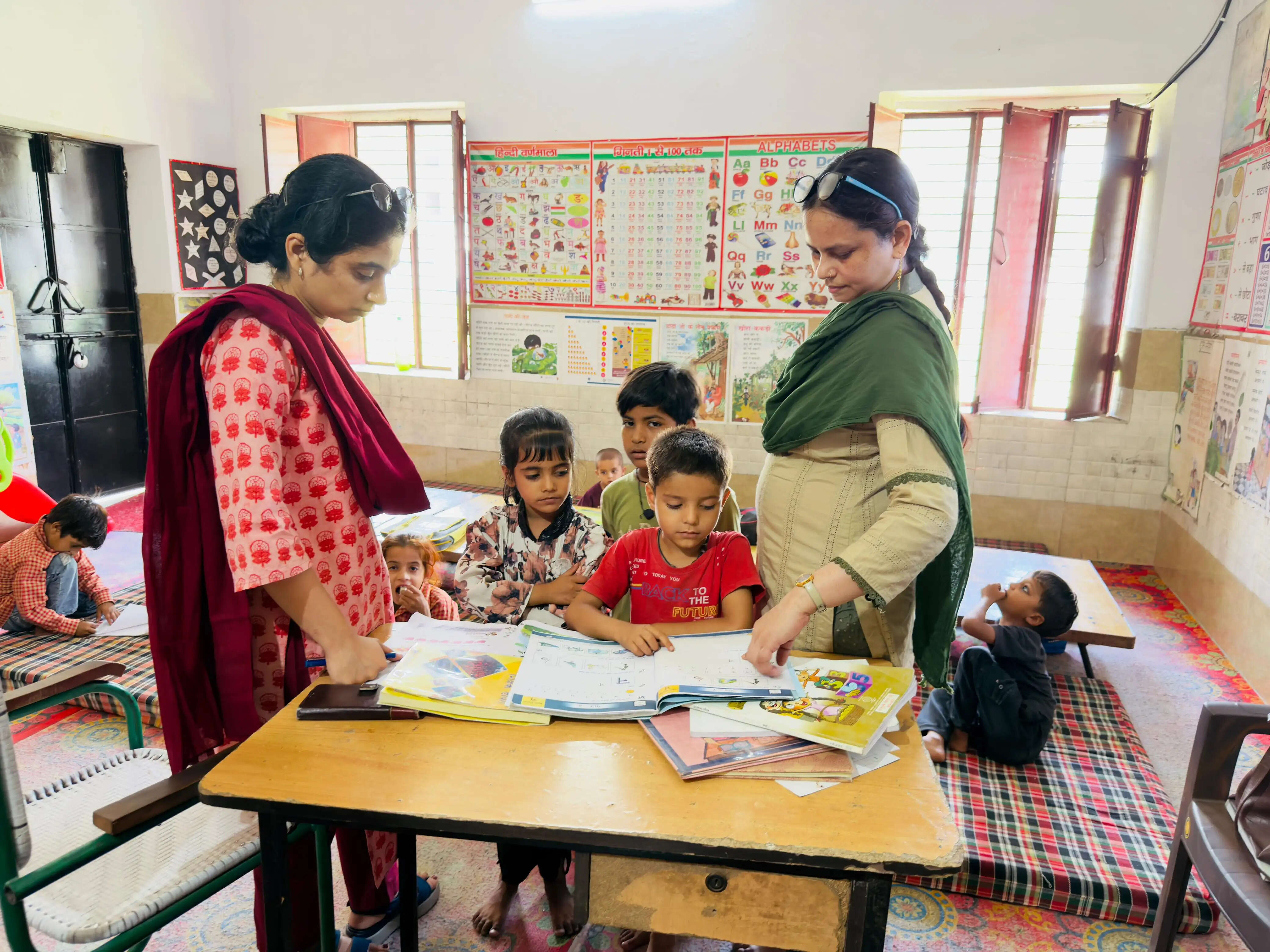 मुख्य विकास अधिकारी ने पीएम श्री कम्पोजिट विद्यालय का किया औचक निरीक्षण