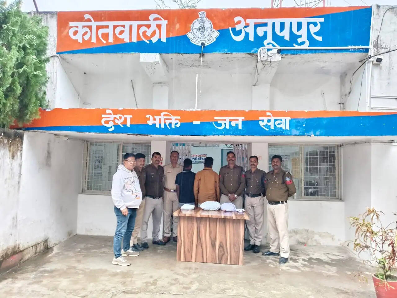 अनूपपुर: दो थाना क्षेत्रों में 2.62 किलो ग्राम गांजा के साथ 4 गिरफ्तार