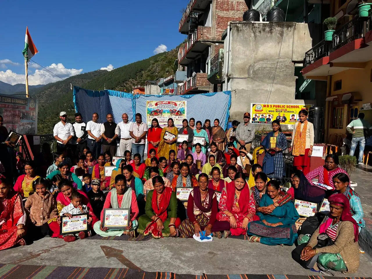 पंच गारा खेल प्रतियोगिता में जुलाण गांव की सुनीता पंवार विजेता