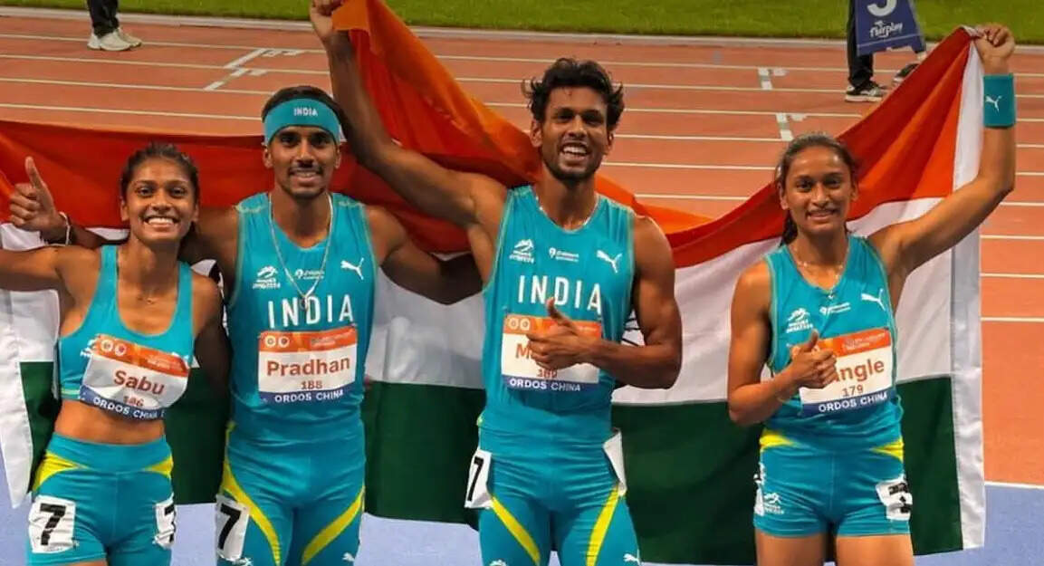 सेतु मिश्रा ने चीन में लहराया तिरंगा, भारत को दिलाया स्वर्ण