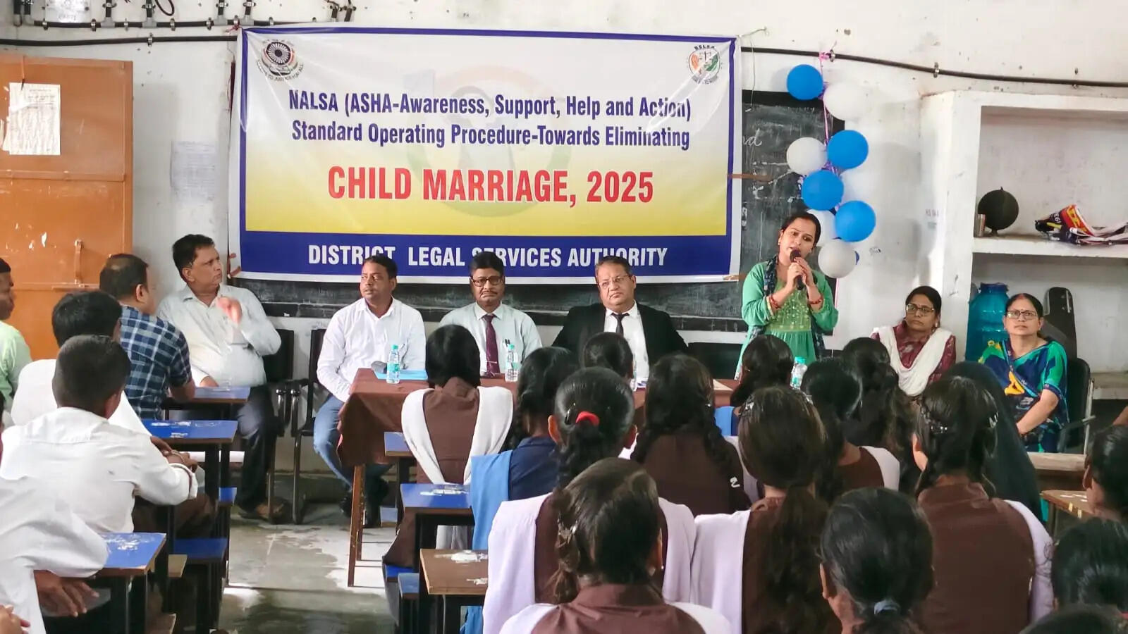 बाल विवाह और नशा के खिलाफ जागरूकता अभियान, छात्र बने समाज के राजदूत