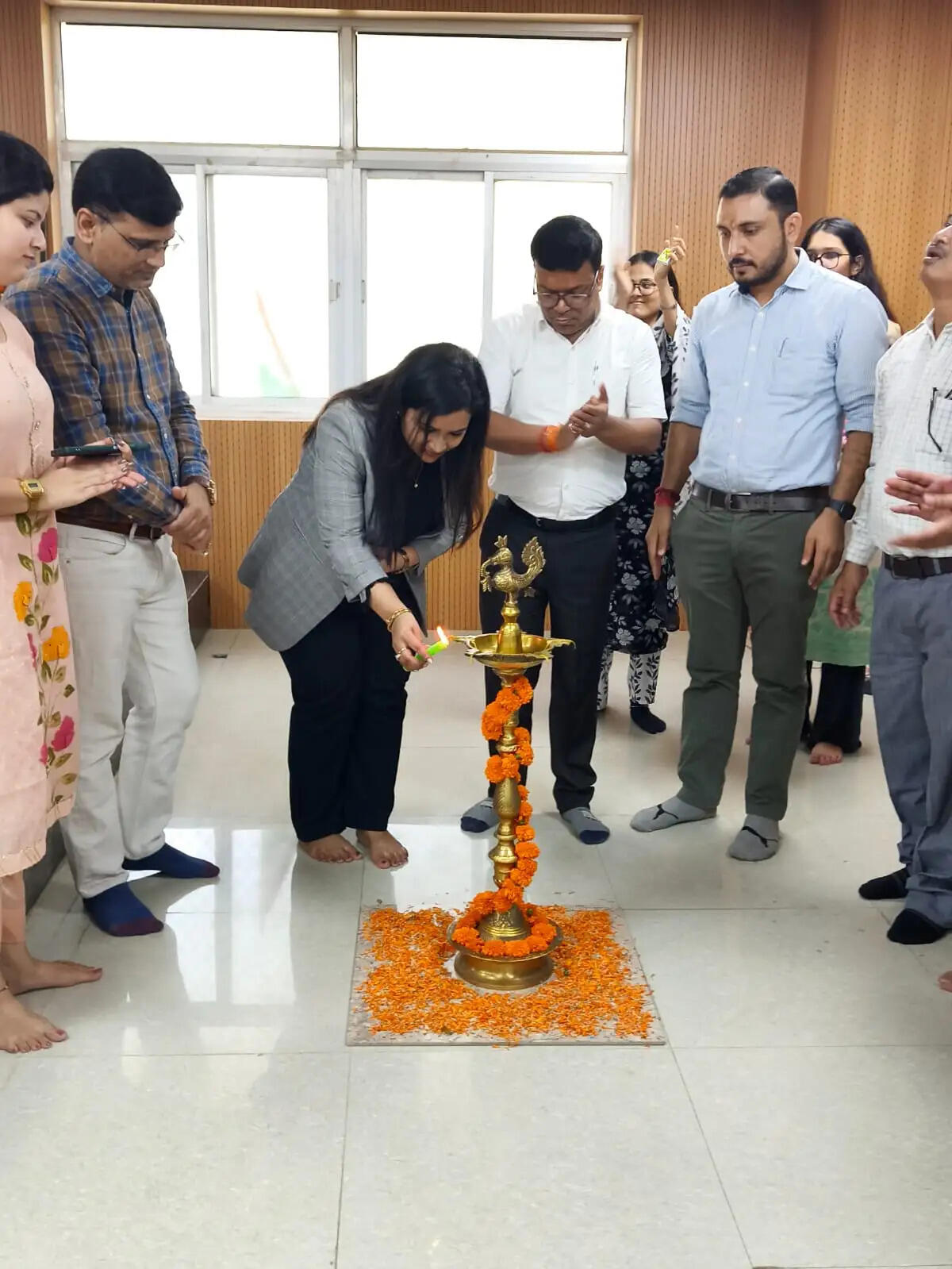 सीएसजेएमयू में ज्ञान के साथ संचार और आत्मविश्वास जरूरी : नंदिता मौर्या