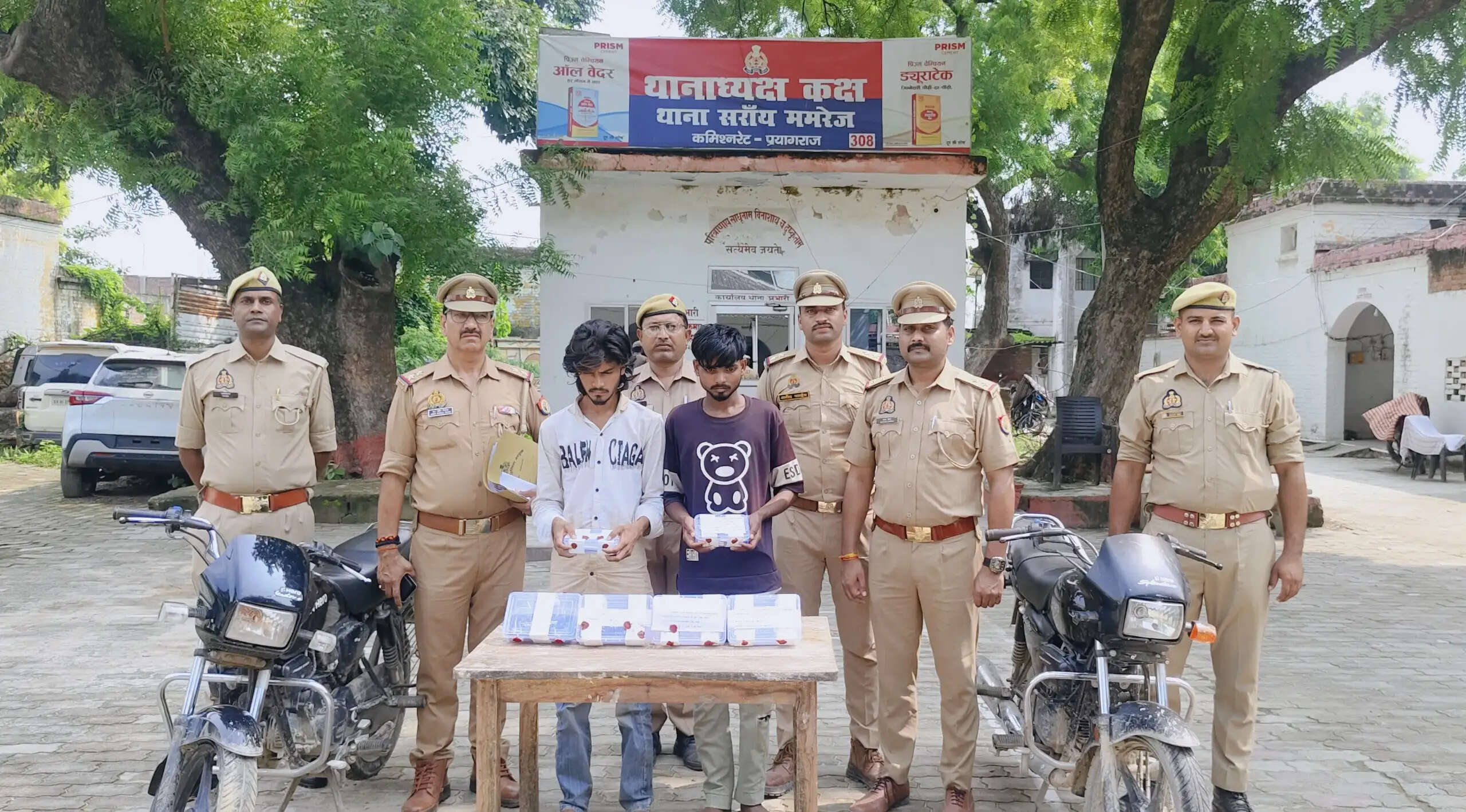 लूट-छिनैती करने वाले गिरोह का खुलासा, दो आरोपित गिरफ्तार और हिरासत में दो बाल अपचारी