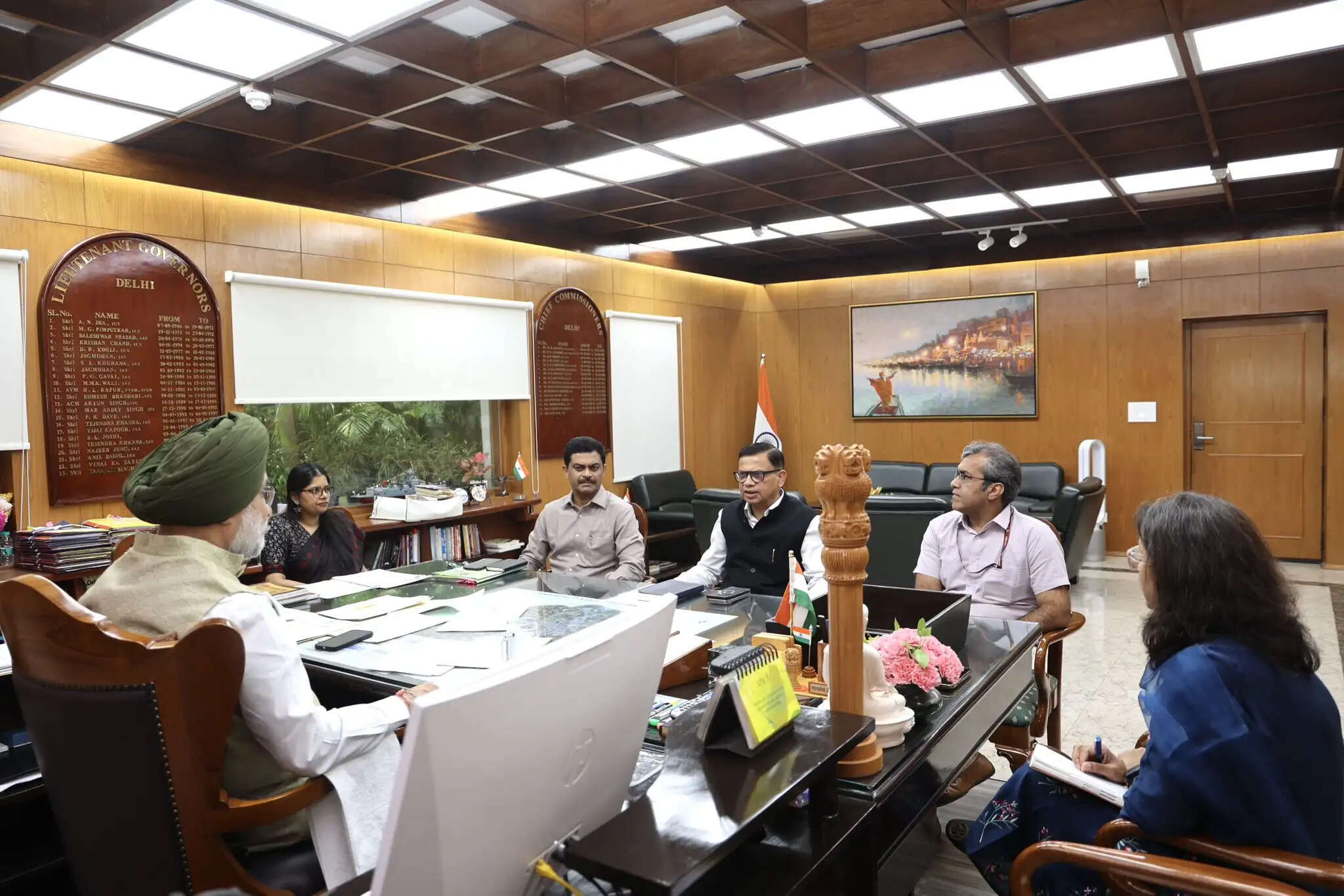 दिल्ली के उपराज्यपाल ने सभी पार्कों की सुरक्षा के दिए निर्देश