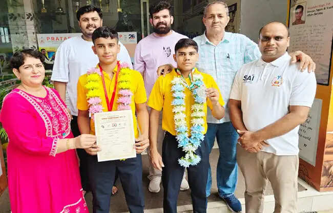 सोनीपत के खिलाड़ियों ने जूनियर स्टेट कुराश चैंपियनशिप में जीते दो स्वर्ण पदक