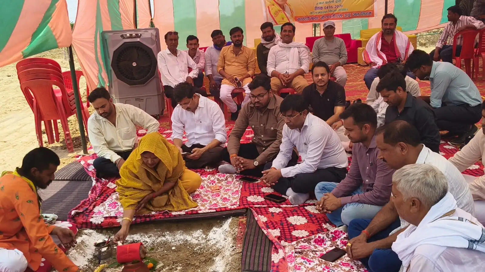 सदर विद्यायक ने मुख्यमंत्री मॉडल कंपोजिट विद्यालय का किया भूमि पूजन