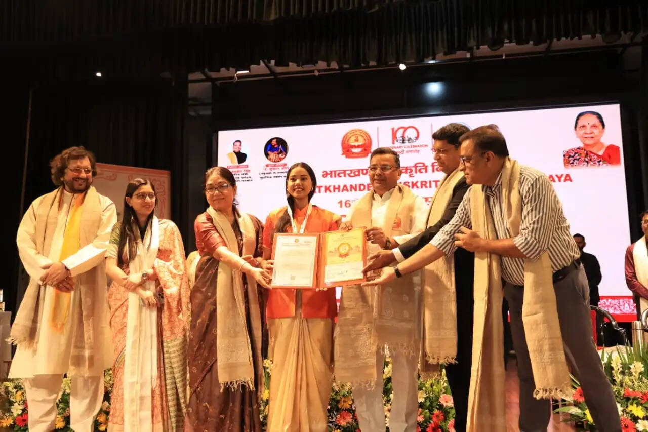 भातखंडे संस्कृति विश्वविद्यालय का 16वां दीक्षांत समारोह संपन्न, 255 पदकों के साथ गूंजा संस्कृति का स्वर