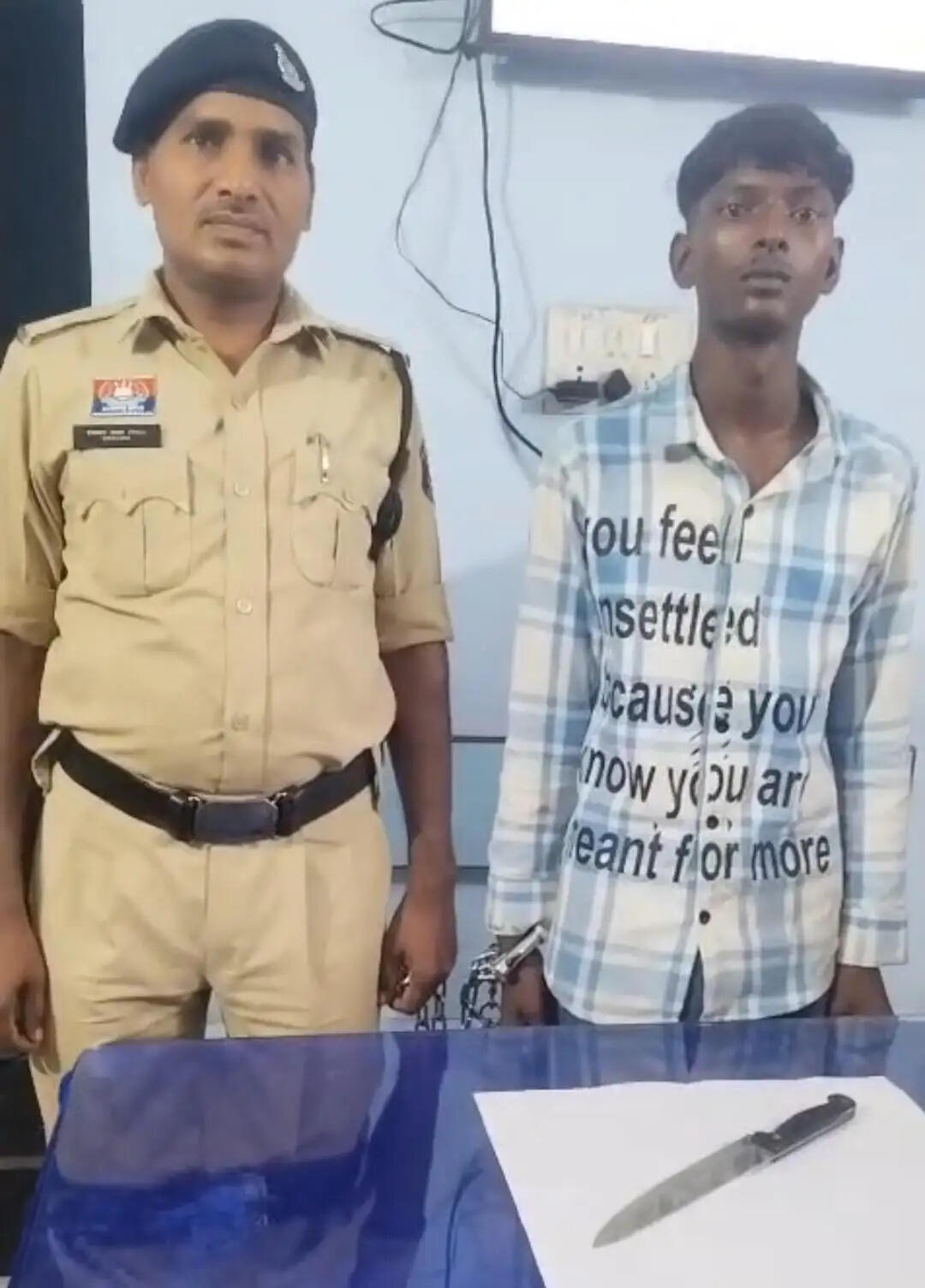 रायपुर: पुरानी बस्ती पुलिस की बड़ी कार्रवाई, धारदार चाकू के साथ दो आरोपित गिरफ्तार