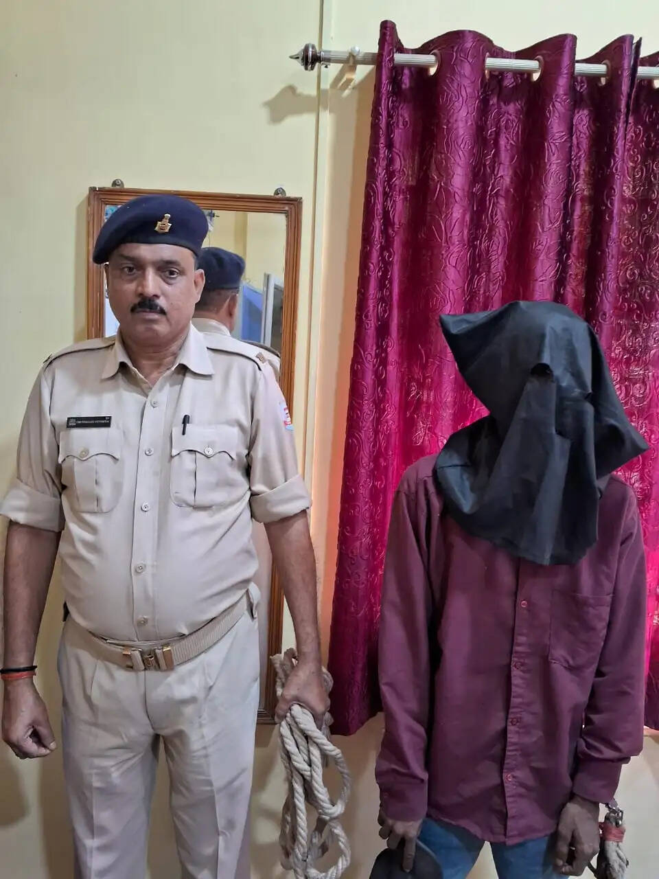 बाइक जलाने का आरोपित गिरफ्तार