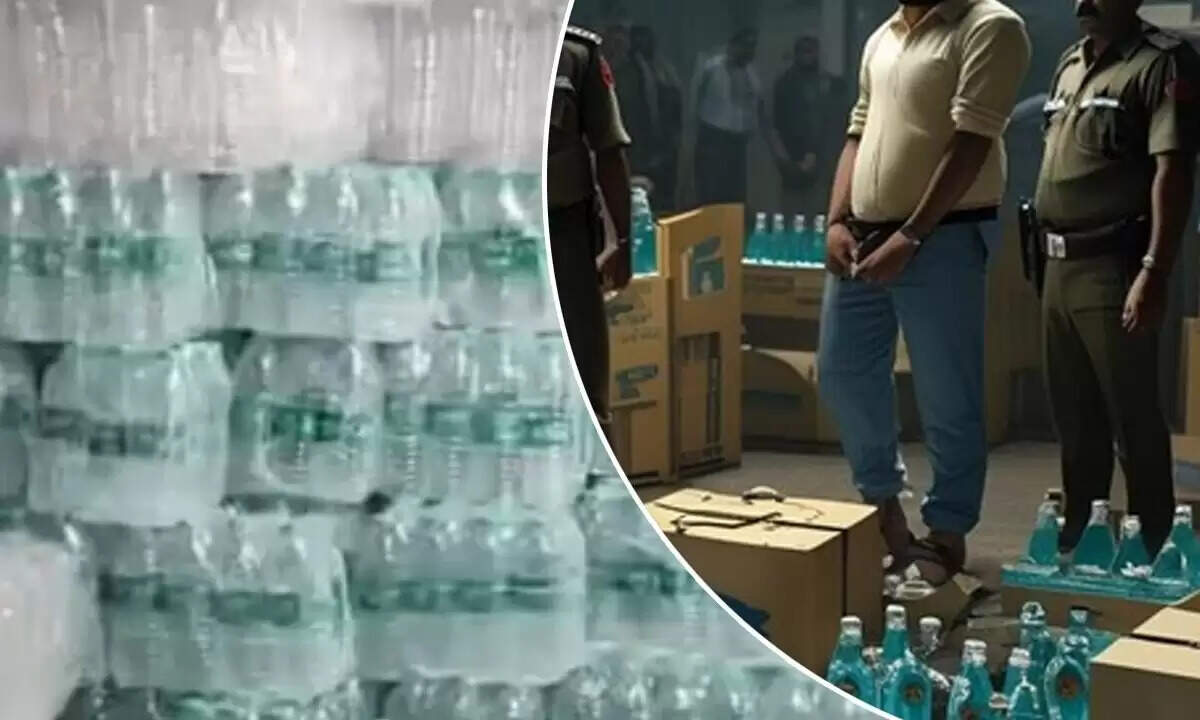 Shopkeeper arrested for selling fake water in the name of Bisleri company