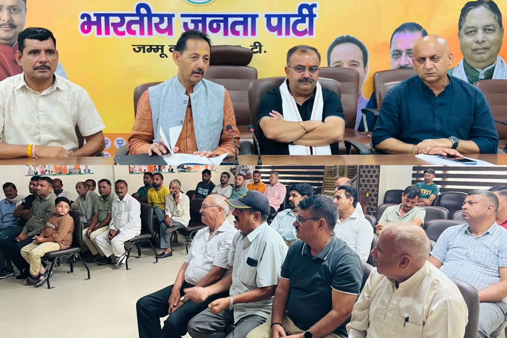हमीरपुर नवां के प्रतिनिधिमंडल ने किसानों की भूमि बचाने के लिए बाढ़ सुरक्षा परियोजनाएं शुरू करने की उठाई मांग
