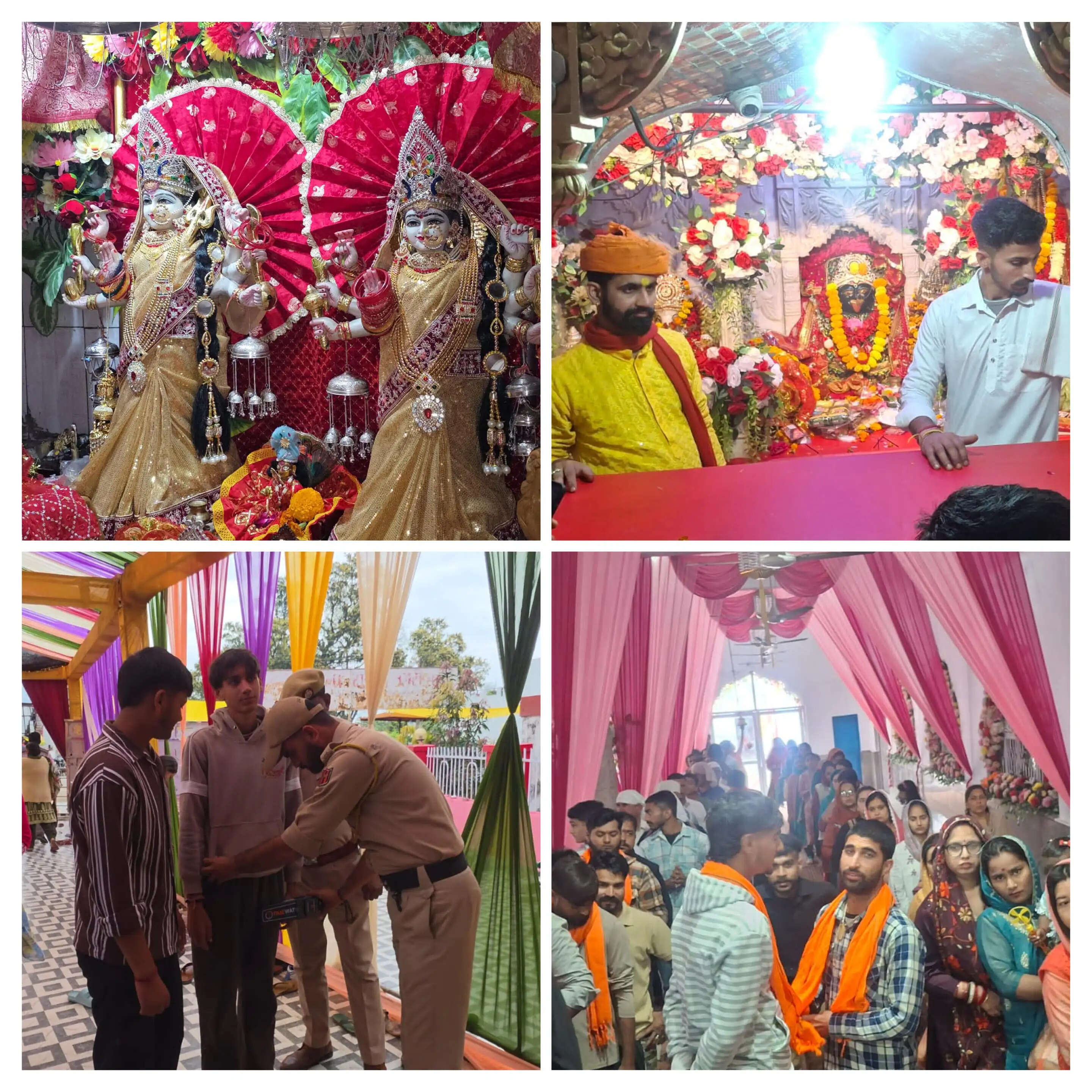 चैत्र नवरात्रि-पहले दिन कठुआ जिला के विभिन्न मंदिरों में श्रद्धालुओं ने माता के चरणों में लगाई हाजरी, सुरक्षा को लेकर कड़े इंतजाम
